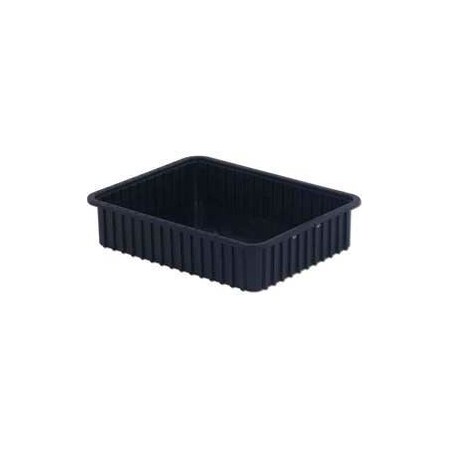 Lewisbins LEWISBins ESD-Safe Divider Box DC3050xL - 22-13/32"L x 17-13/32"W x 5"H - Pkg Qty 4 DC3050 XL